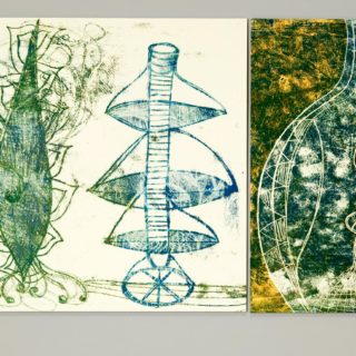 Monotipo sobre metal, 70 x 170 cm. Federico Bencini. 2008