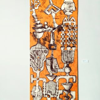 Monotipo sobre papel, 70 x 200 cm. Federico Bencini. 2005