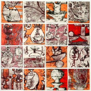 Monotipo sobre papel, 140 x 175 cm. Federico Bencini. 2005