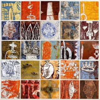 Monotipo sobre metal, 175 x 245 cm. Federico Bencini. 2007