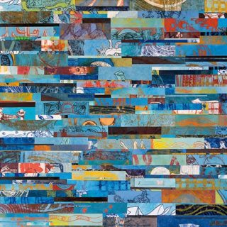 Monotipo sobre madera, 150 x 150 cm. Federico Bencini. 2011