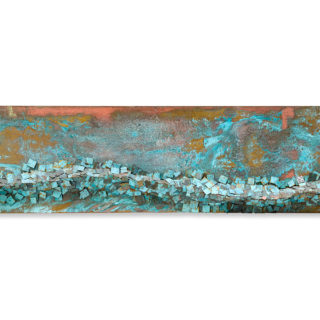 Latón, 140 x 35 cm. Raul Pernia. 2009
