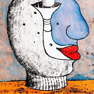 Monotipo sobre papel, 70 x 50 cm. Federico Bencini. 2006