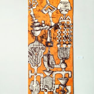 Monotipo sobre papel, 70 x 200 cm. Federico Bencini. 2005