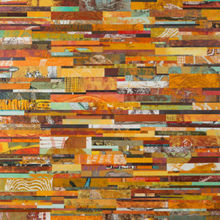 Técnica monotipo sobre madera, 150x 150 cm. Federico Bencini. 2011