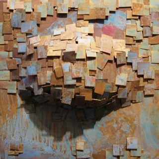 Latón, 35 x 35 cm. Raul Pernia. 2009