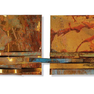 Latón, 120x20 cm. Raul Pernia 2014